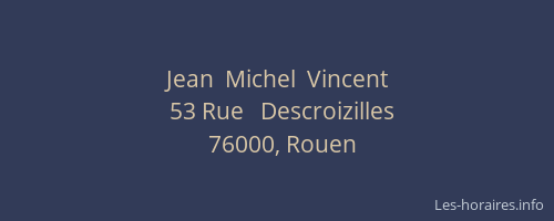 Jean  Michel  Vincent