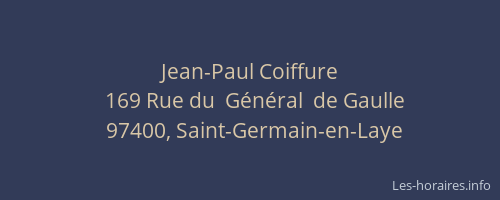 Jean-Paul Coiffure