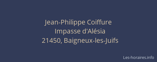 Jean-Philippe Coiffure