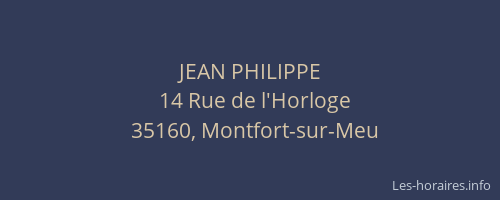 JEAN PHILIPPE