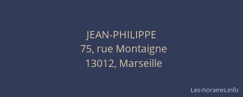 JEAN-PHILIPPE