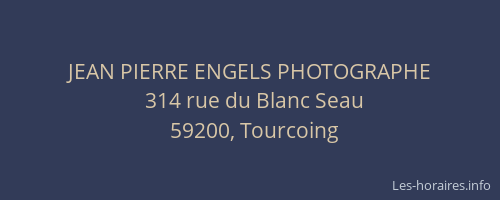 JEAN PIERRE ENGELS PHOTOGRAPHE