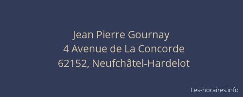 Jean Pierre Gournay