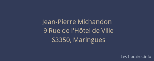 Jean-Pierre Michandon