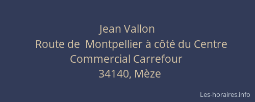 Jean Vallon