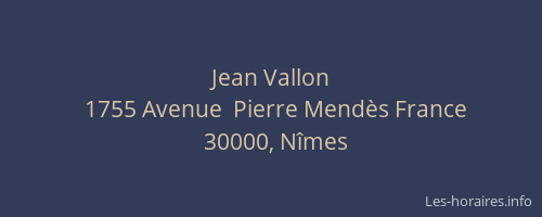 Jean Vallon