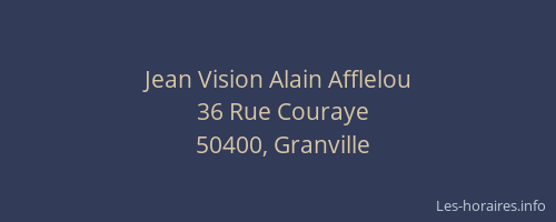 Jean Vision Alain Afflelou