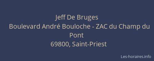 Jeff De Bruges