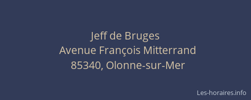 Jeff de Bruges