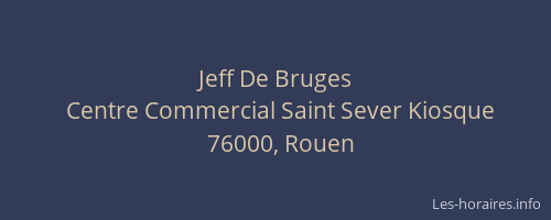 Jeff De Bruges