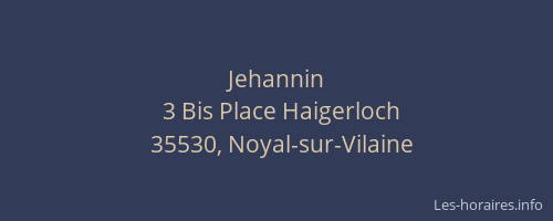Jehannin