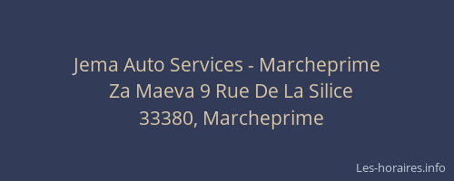 Jema Auto Services - Marcheprime