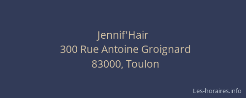 Jennif'Hair