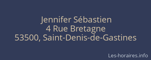 Jennifer Sébastien