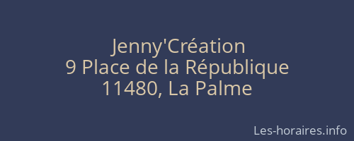 Jenny'Création