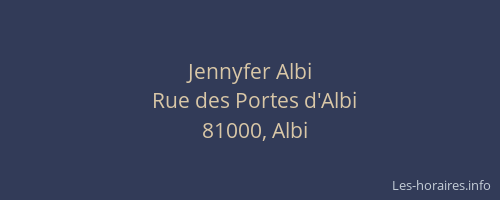 Jennyfer Albi