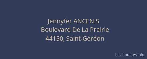 Jennyfer ANCENIS