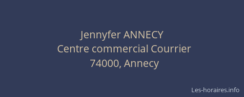 Jennyfer ANNECY