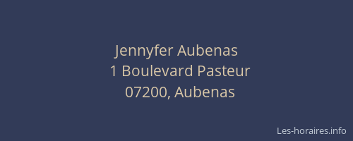 Jennyfer Aubenas