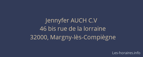 Jennyfer AUCH C.V