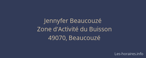 Jennyfer Beaucouzé