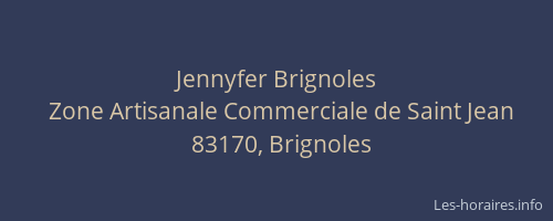 Jennyfer Brignoles
