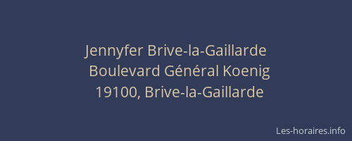 Jennyfer Brive-la-Gaillarde