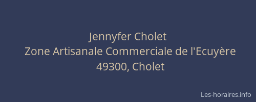 Jennyfer Cholet