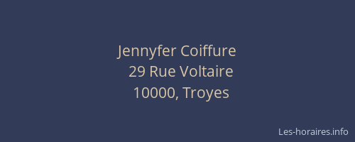 Jennyfer Coiffure