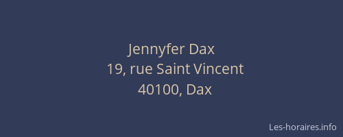 Jennyfer Dax