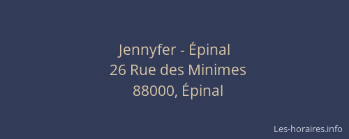 Jennyfer - &Eacute;pinal