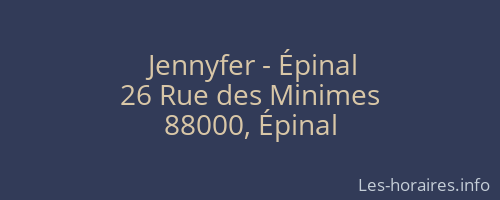 Jennyfer - Épinal