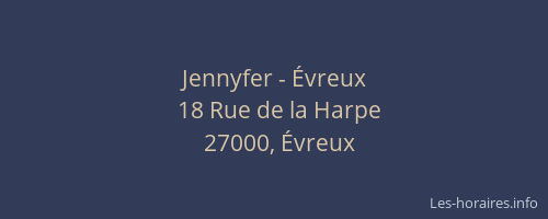 Jennyfer - Évreux