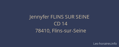 Jennyfer FLINS SUR SEINE