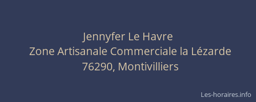 Jennyfer Le Havre