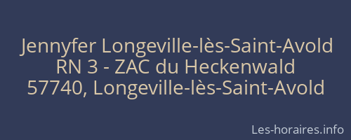 Jennyfer Longeville-lès-Saint-Avold