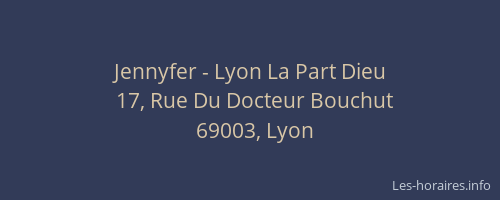 Jennyfer - Lyon La Part Dieu