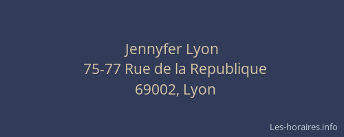 Jennyfer Lyon