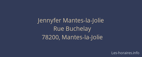Jennyfer Mantes-la-Jolie