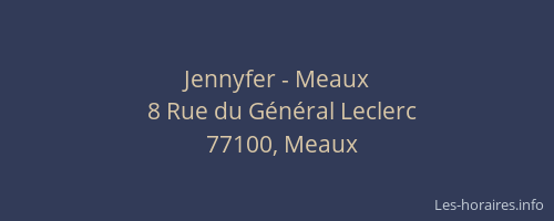 Jennyfer - Meaux