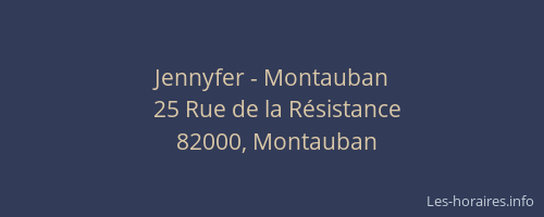 Jennyfer - Montauban