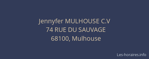 Jennyfer MULHOUSE C.V