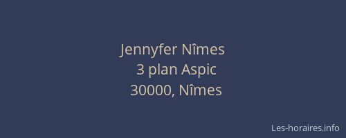 Jennyfer Nîmes