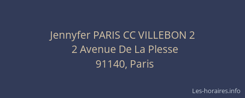 Jennyfer PARIS CC VILLEBON 2