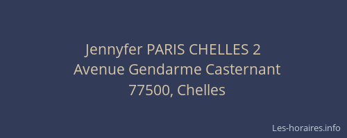 Jennyfer PARIS CHELLES 2