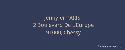 Jennyfer PARIS
