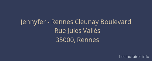 Jennyfer - Rennes Cleunay Boulevard
