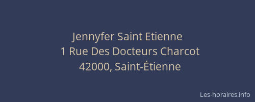 Jennyfer Saint Etienne