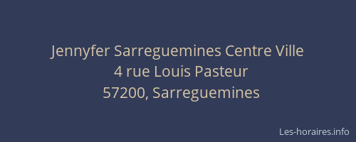 Jennyfer Sarreguemines Centre Ville