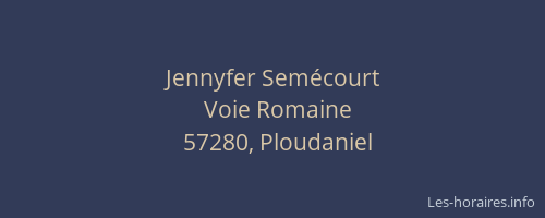 Jennyfer Semécourt